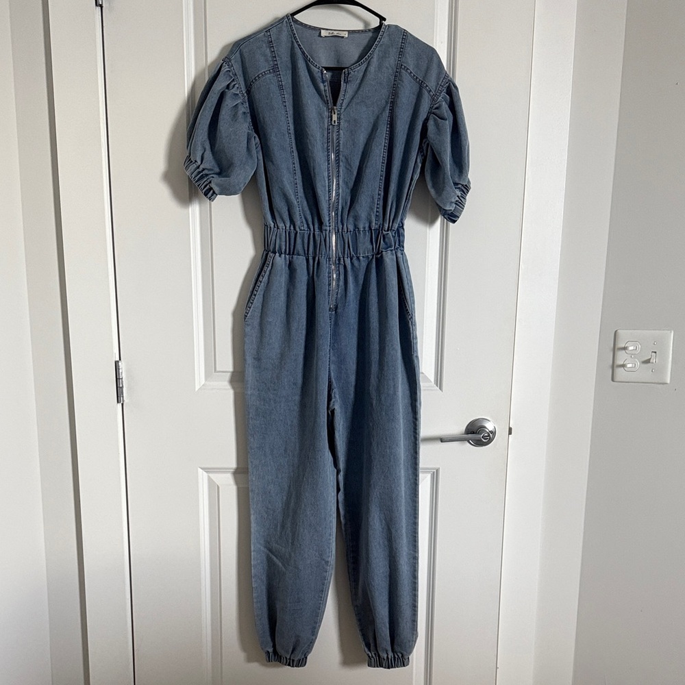 Bella Mae Denim Blue Jumpsuit
